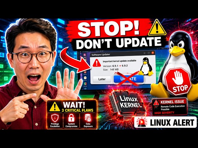 STOP! Don't Update Linux Until You Watch This (3 Critical Kernel Flaws Revealed)