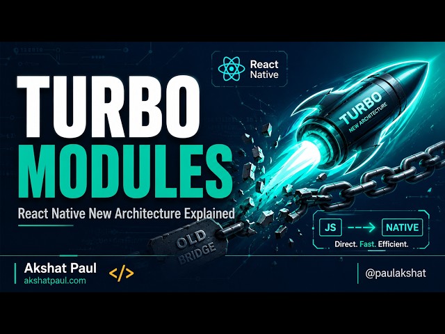 React Native Turbo Modules Explained (New Architecture Deep Dive)