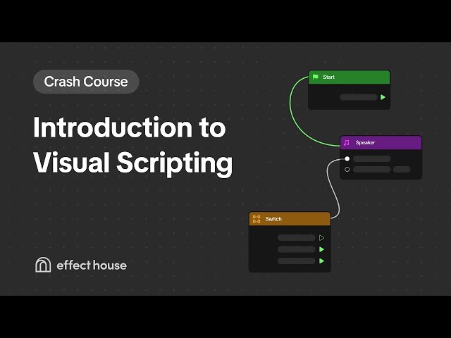 Visual Scripting Crash Course | 1. Intro to Visual Scripting