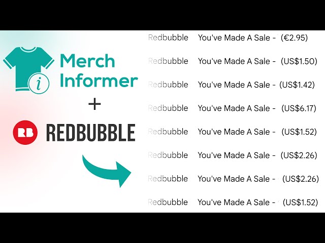 How I Use Merch Informer to Generate Sales on Redbubble (Print on Demand Niche Research)