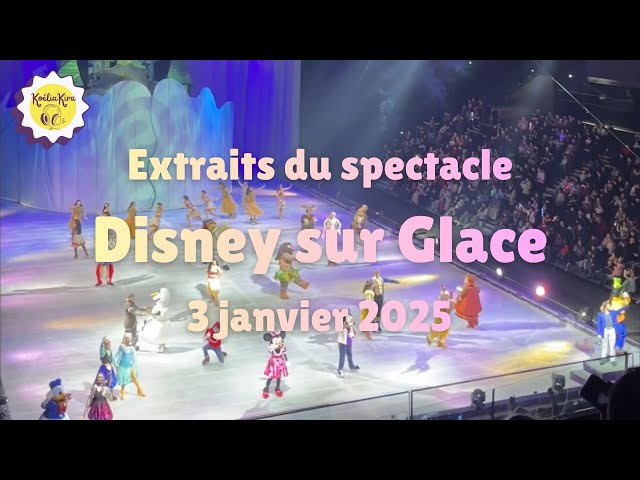 A glimpse at the Disney On Ice show - Paris 03/01/2025