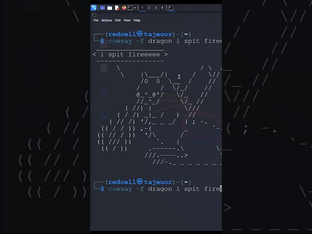 Make Your Terminal Talk with Cowsay 🐄💻 | Fun Linux Command