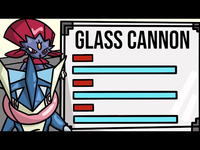 "Glass Cannons" in Competitive Pokemon.