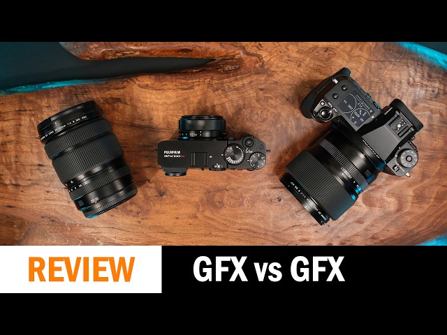 Fujifilm GFX100RF vs GFX100S II for Street Photography.