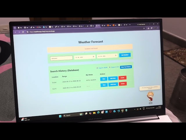 Frontend And Backend Assessment for Intern at PMA
