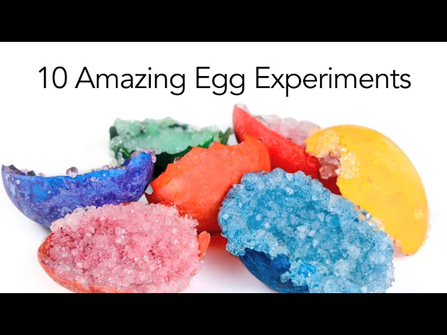10 Amazing Egg Experiments - Steve Spangler Science
