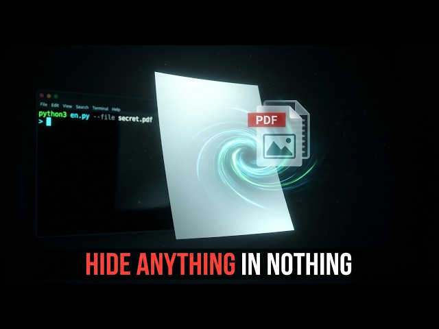 Project-Invisible: hide anything in nothing! (using empty encoding)