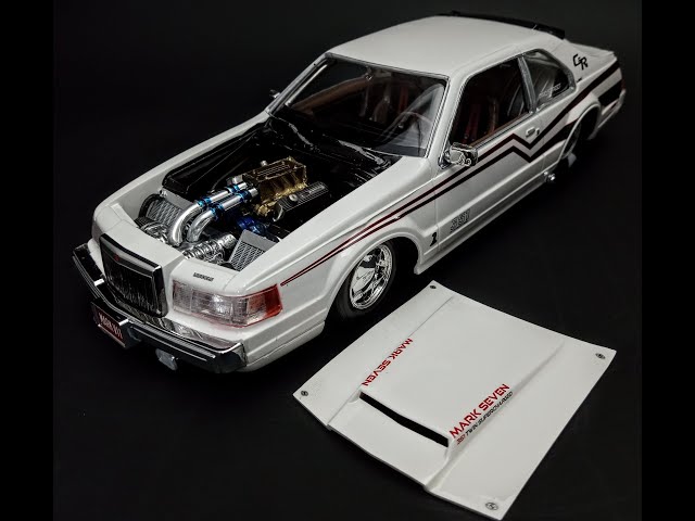 Lincoln Mark VII LSC 351 Pro Street 1/25 Scale Model Kit Build How To Assemble Paint Interior 14537