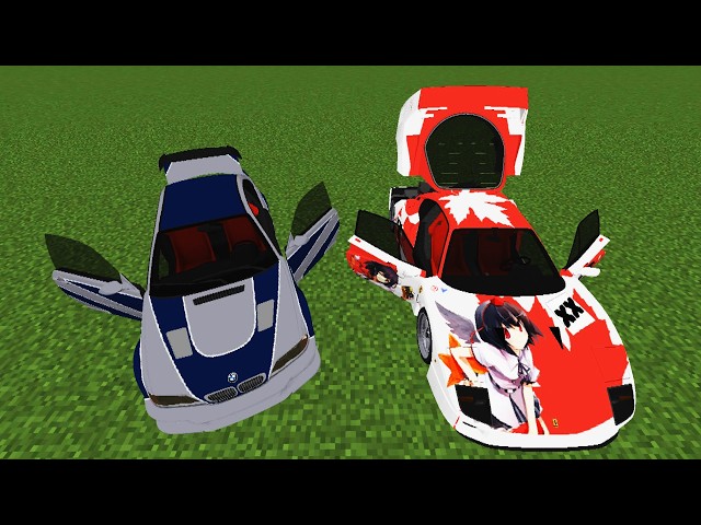 Unreal Racing Legacy (MTS/IV) - The Most Realistic Racing Mod for Minecraft