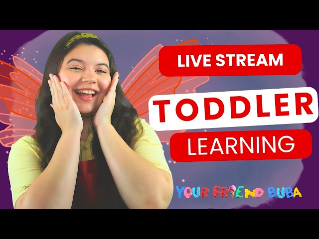 Ms BUBA Learning for Toddlers - ABC, Numbers, Shapes & Fun Songs for Kids