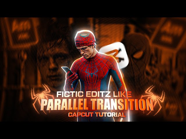 Fictic Like ⚡ Parallel Transition Edit 🥶 | CapCut Tutorial | TR EDITZ