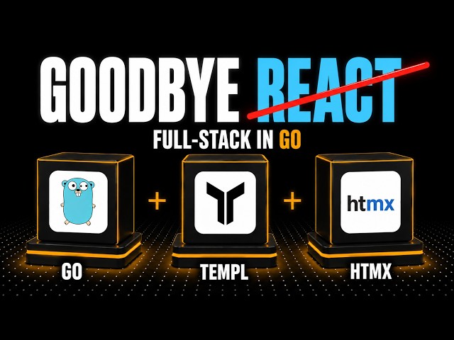 Go + Templ + HTMX: Build Full-Stack Apps With Zero React
