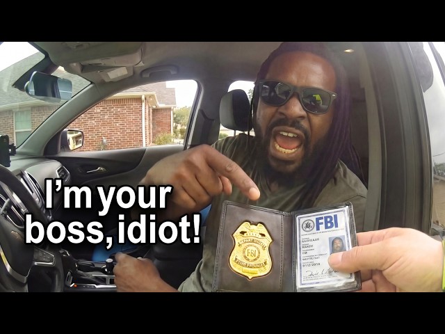FBI Agent Turns Tables On DISRESPECTFUL COP!