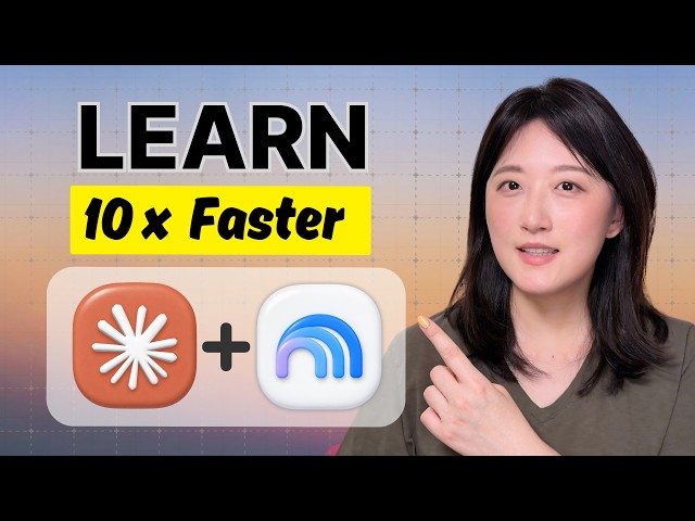 Learn ANYTHING 10x faster with Claude and Gemini Notebook