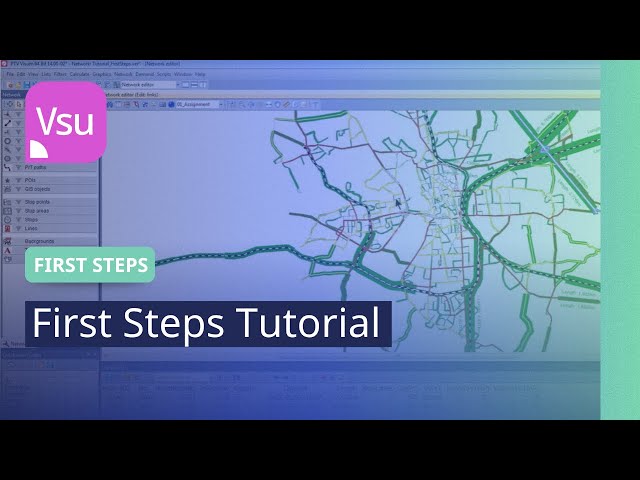 First Steps Tutorial | PTV Visum | Tutorial