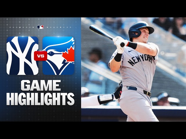 Yankees vs. Blue Jays Game Highlights (8/16/26) | MLB Highlights