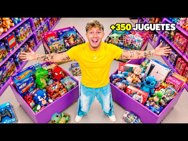 COMPRÉ TODA UNA JUGUETERÍA Y LA REGALÉ! 