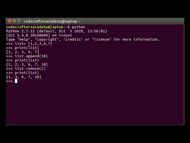 How to use CLI for basic python code