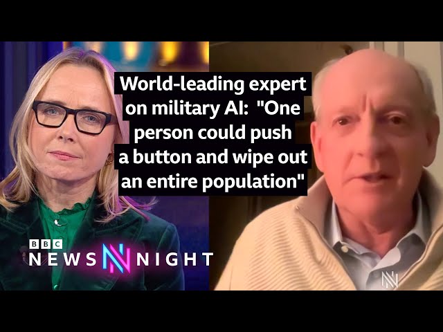 Military AI: "One person could push a button and wipe out an entire population"