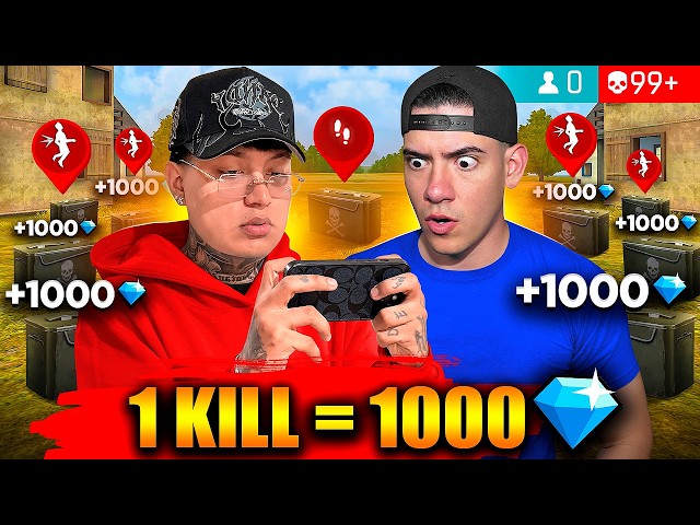 LE DOY 1,000 DIAMANTES POR KILL A SANTANA EN FREE FIEE !! *FINAL INESPERADO* - TheDonato