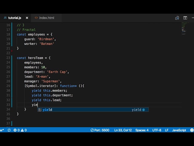 ES6 045   Symbol Iterator