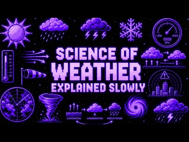 The Complete Science Of Weather Explained Slowly (For Sleep)