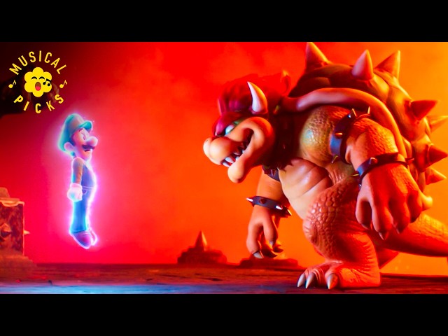 Journey Begins, Bowser Sings Peaches & Luigi Is Caught (Full Scene) | The Super Mario Bros. Movie