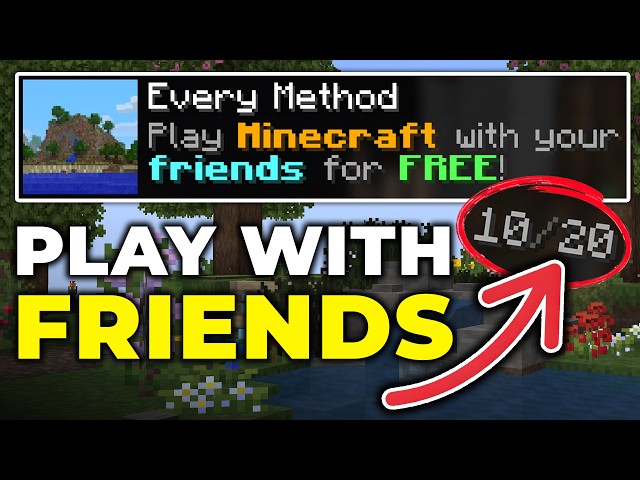 How To Play Minecraft with Friends (Java Edition 1.21.8)