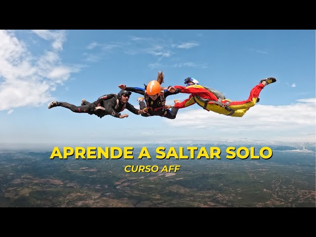 ¡Aprende a saltar solo en tan solo 4 días! Curso AFF