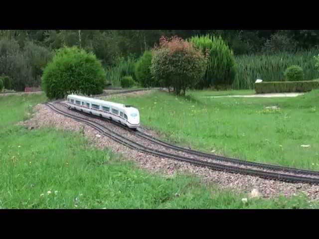 Fastest G-Scale Train on Youtube - ICE3 - Miniwelt Lichtenstein (Germany)