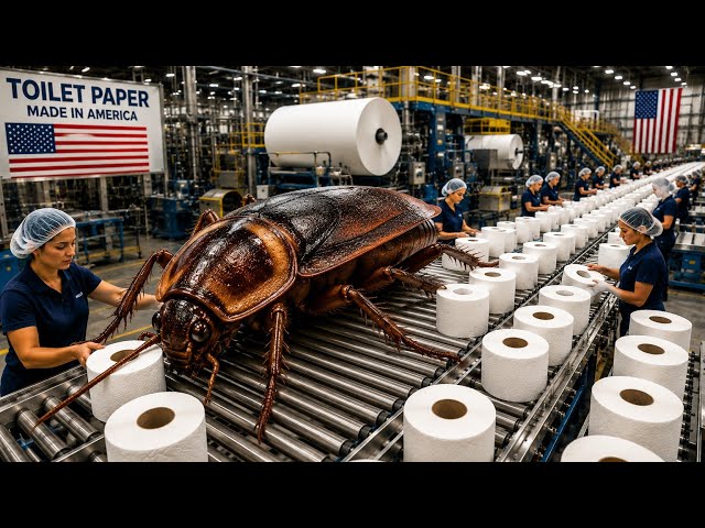 Inside A Modern Factory- How Toilet Paper Is Made in America  (Full Documentary)