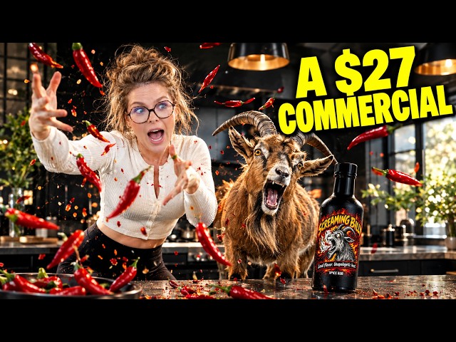 How I turned a fake hot sauce into a cinematic ad with OpenArt AI