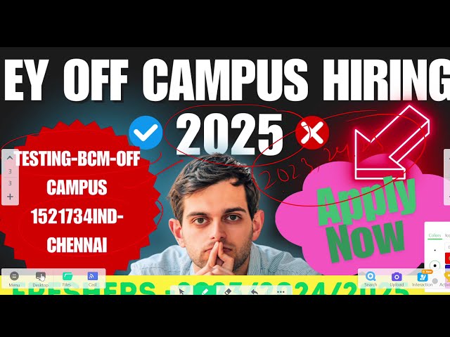 EY OFFCAMPUS DRIVE 2025 || BIGGEST FRESHERS DRIVE 2023/24/25 || OFFCAMPUS DRIVE 2025