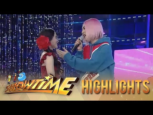 It's Showtime Miss Q & A: Vice Ganda and Ate Girl share a sweet moment