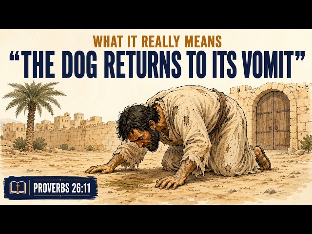 Proverbs 26:11 – What Did Solomon Really Mean by "As a Dog Returns to Its Vomit?