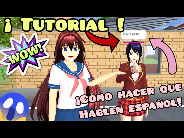 How to Make NPCs Speak Spanish! 😱 | Tutorial | Sakura School Simulator