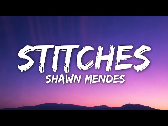 Shawn Mendes - Stitches (Lyrics)