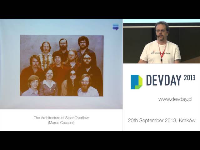 Marco Cecconi - "The Architecture of StackOverflow"