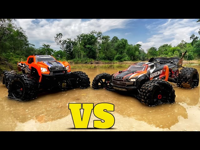Traxxas X Maxx vs Arrma Kraton 8s - Part 2 | RC Car vs Super Glue | RC Car