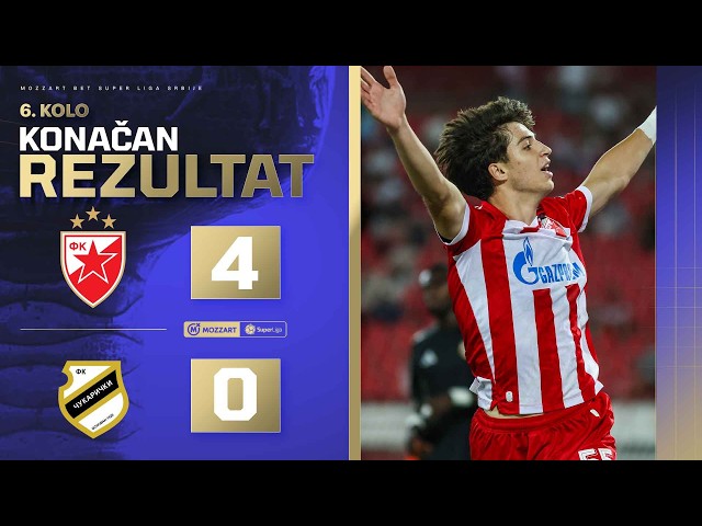 MBSLS 2026/27 - 6.Kolo: CRVENA ZVEZDA – ČUKARIČKI 4:0 (1:0)