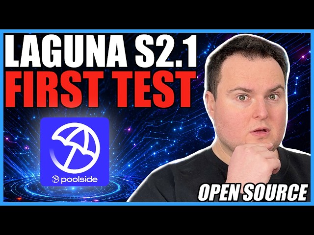 Poolside Laguna S2.1 First Test – A VERY Creative Local Model!