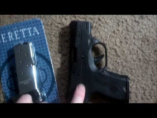 Overview: Beretta Nano extended magazine grip 8 rounds.