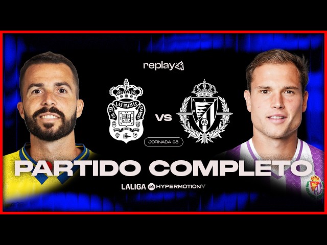 🔴 PARTIDO COMPLETO | UD LAS PALMAS vs REAL VALLADOLID | J08 LALIGA HYPERMOTION