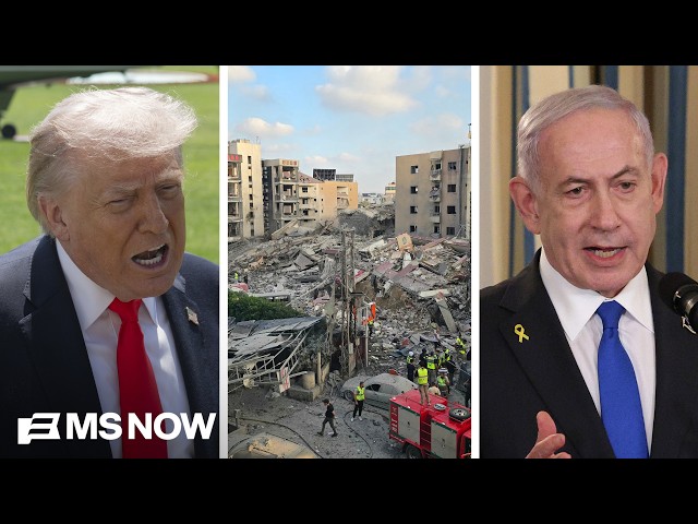 Trump LASHES OUT at Netanyahu in call on Lebanon, Iran war