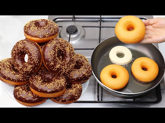 وداعا للكسل في 5 دقائق حضري دونات المقلاة السريع إقتصاديين ببيضة واحدة افضل من المحلات Donuts