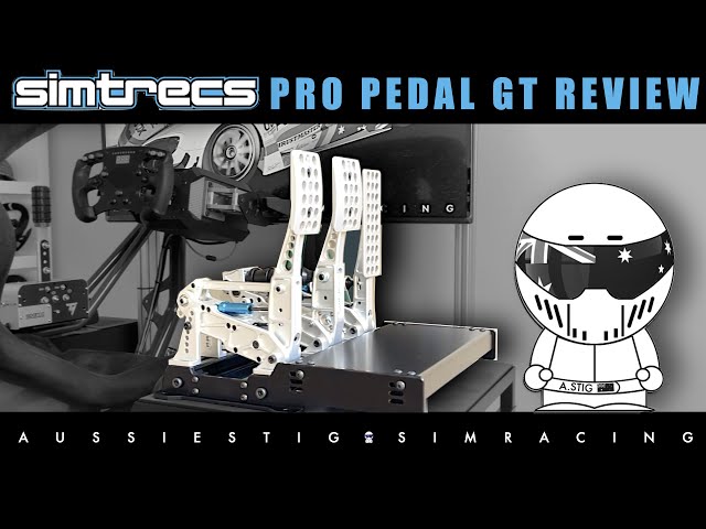AussieStig Reviews The Amazing SIMTRECS PRO Pedal GT Sim Racing Pedals.