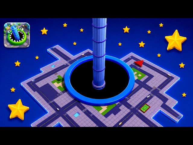 Hole.io - Gameplay Walkthrough Tutorial  Hole Evolution New Mobile Game (Android,iOS)