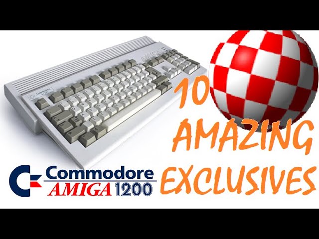 10 increíbles exclusivas de Commodore Amiga AGA