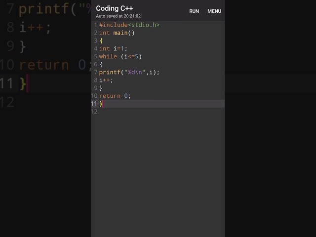 While Loop in C Programming Language
