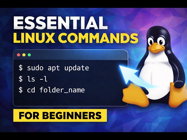 “Top Linux Commands🔥 Every Beginner Should Learn ” #linux #linuxcommands #linuxforbeginners